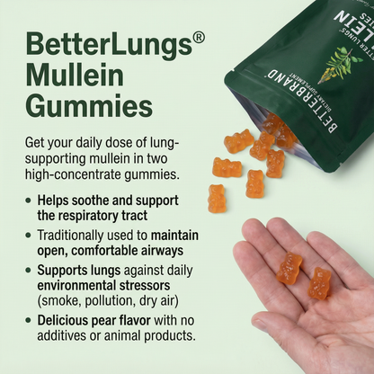 BetterLungs Mullein Gummies