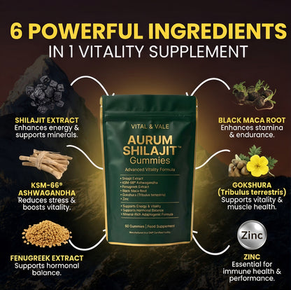 AURUM SHILAJIT™ Gummies