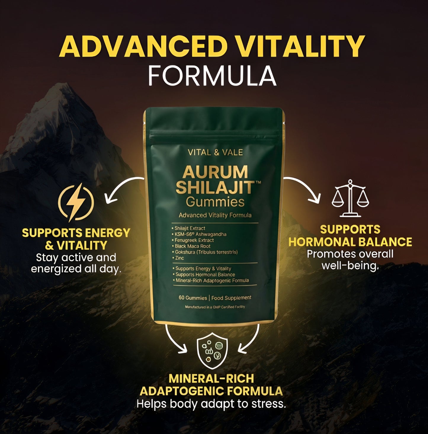 AURUM SHILAJIT™ Gummies