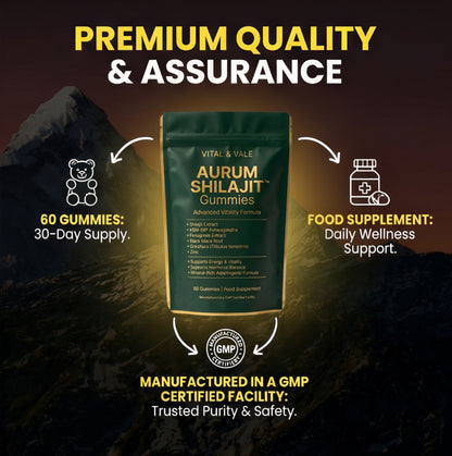 AURUM SHILAJIT™ Gummies